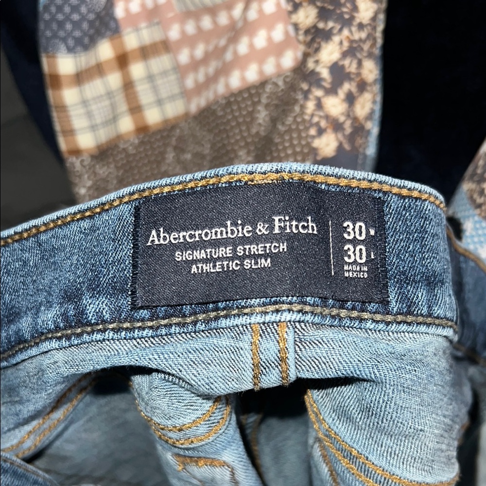 Abercrombie & Fitch Men's Blue Jeans